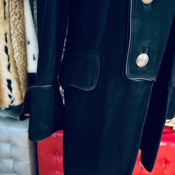 One of a Kind QUALITY Suede Leather Pirate Frock Coat Custom by Pyrate-Style - Picture 6 of 13